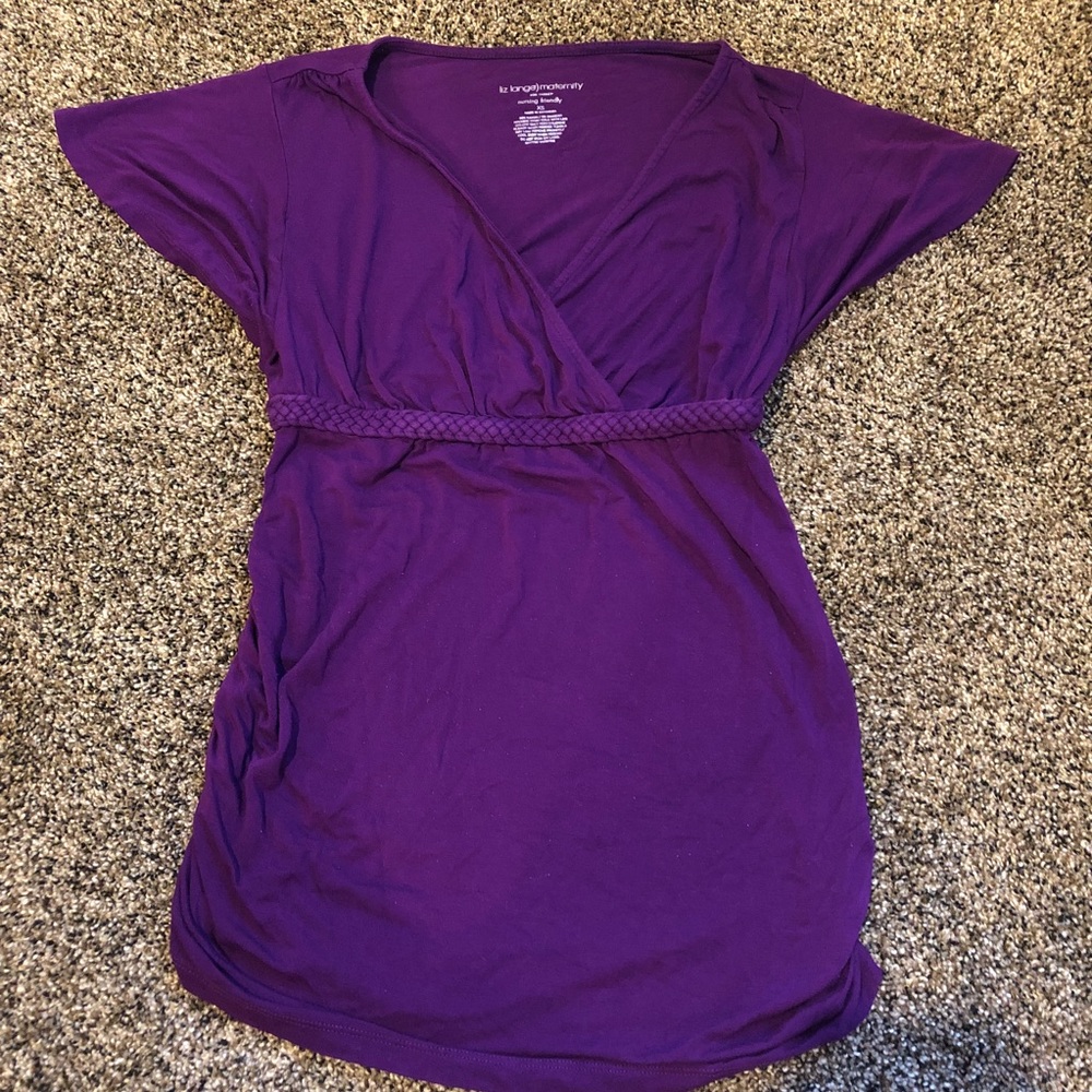 Liz Lange) Maternity Top